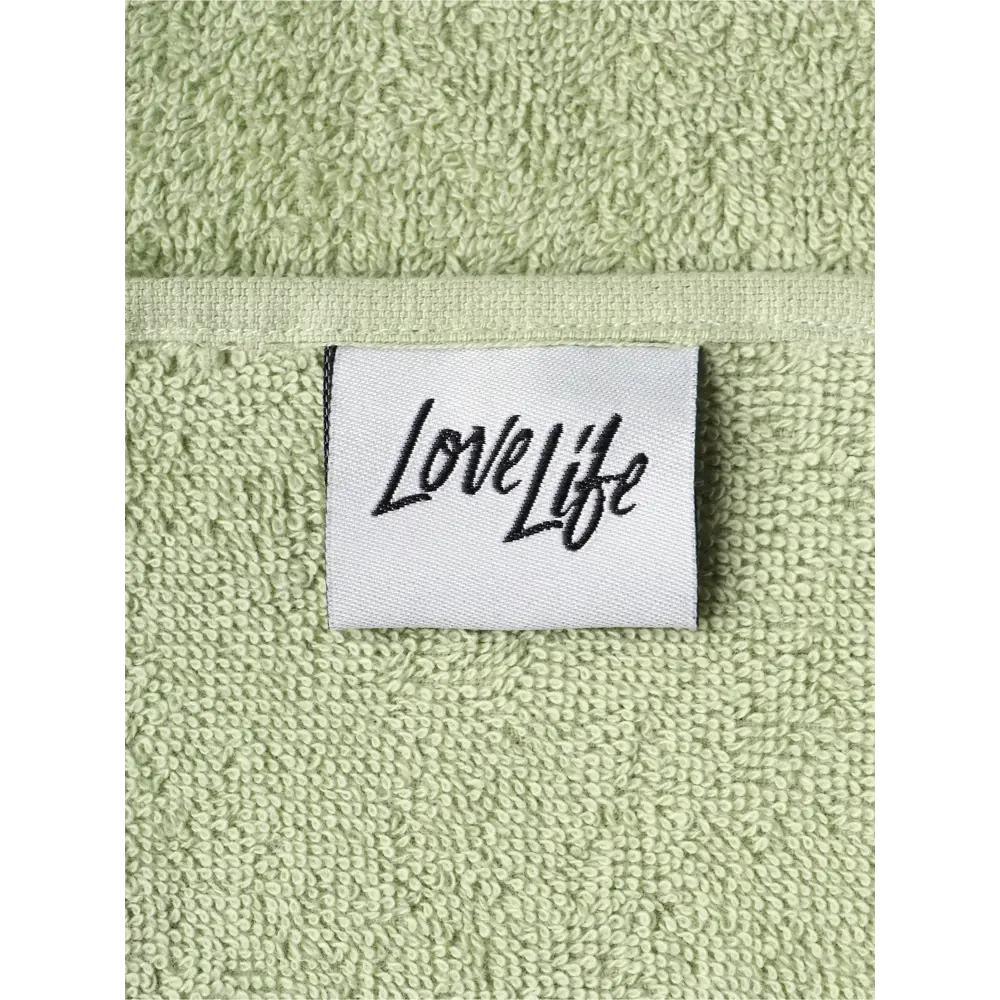 Фото 6 Полотенце махровое LoveLife Танами 70x130 см цвет мятный Фото 6 Полотенце махровое LoveLife Танами 70x130 см цвет мятный