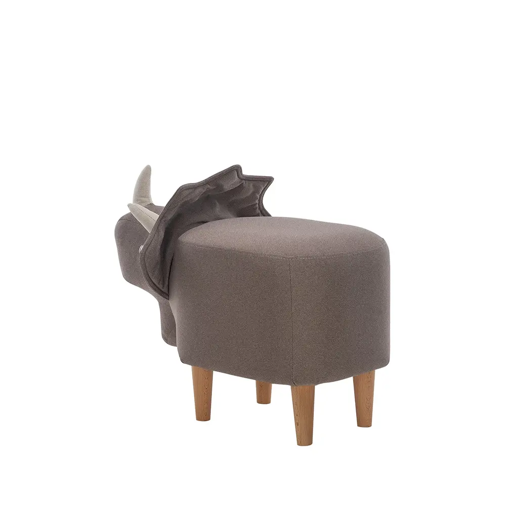 Фото 4 Пуф Leset 64x33 см, цвет серый Фото 4 Пуф Leset 64x33 см, цвет серый