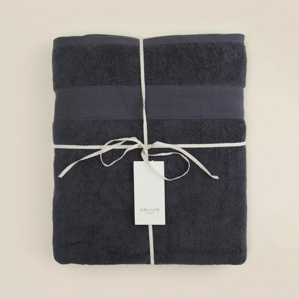 Фото 5 Полотенце маxровое Sima-Land HomeClassic Гри Сандре 90x150 см Фото 5 Полотенце маxровое Sima-Land HomeClassic Гри Сандре 90x150 см