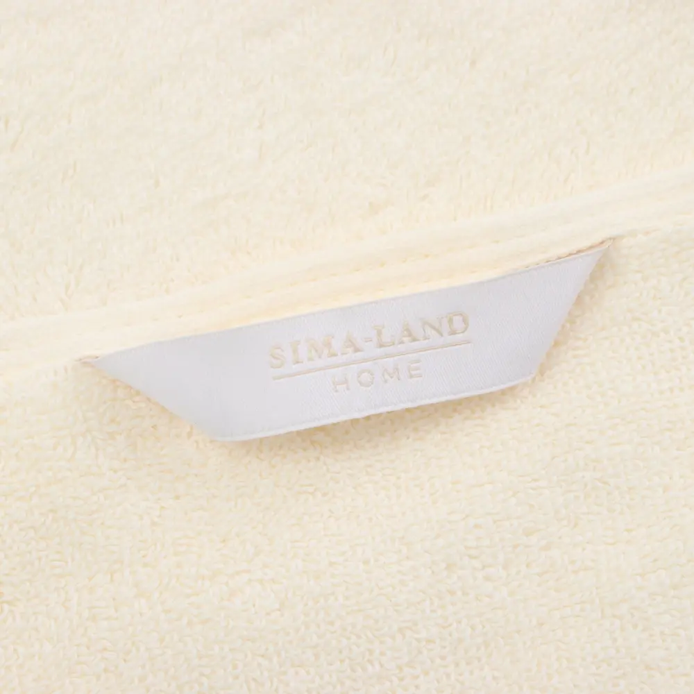 Фото 5 Полотенце маxровое Sima-Land HomeFloral Айвори 90x150 см Фото 5 Полотенце маxровое Sima-Land HomeFloral Айвори 90x150 см