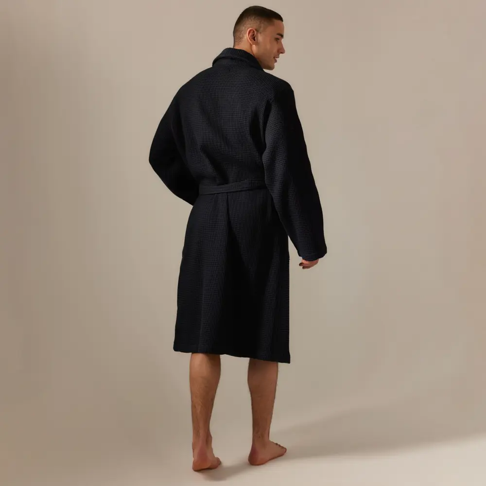 Фото 8 Халат вафельный мужской Sima-Land Home Basic Дарк Маре размер L Фото 8 Халат вафельный мужской Sima-Land Home Basic Дарк Маре размер L