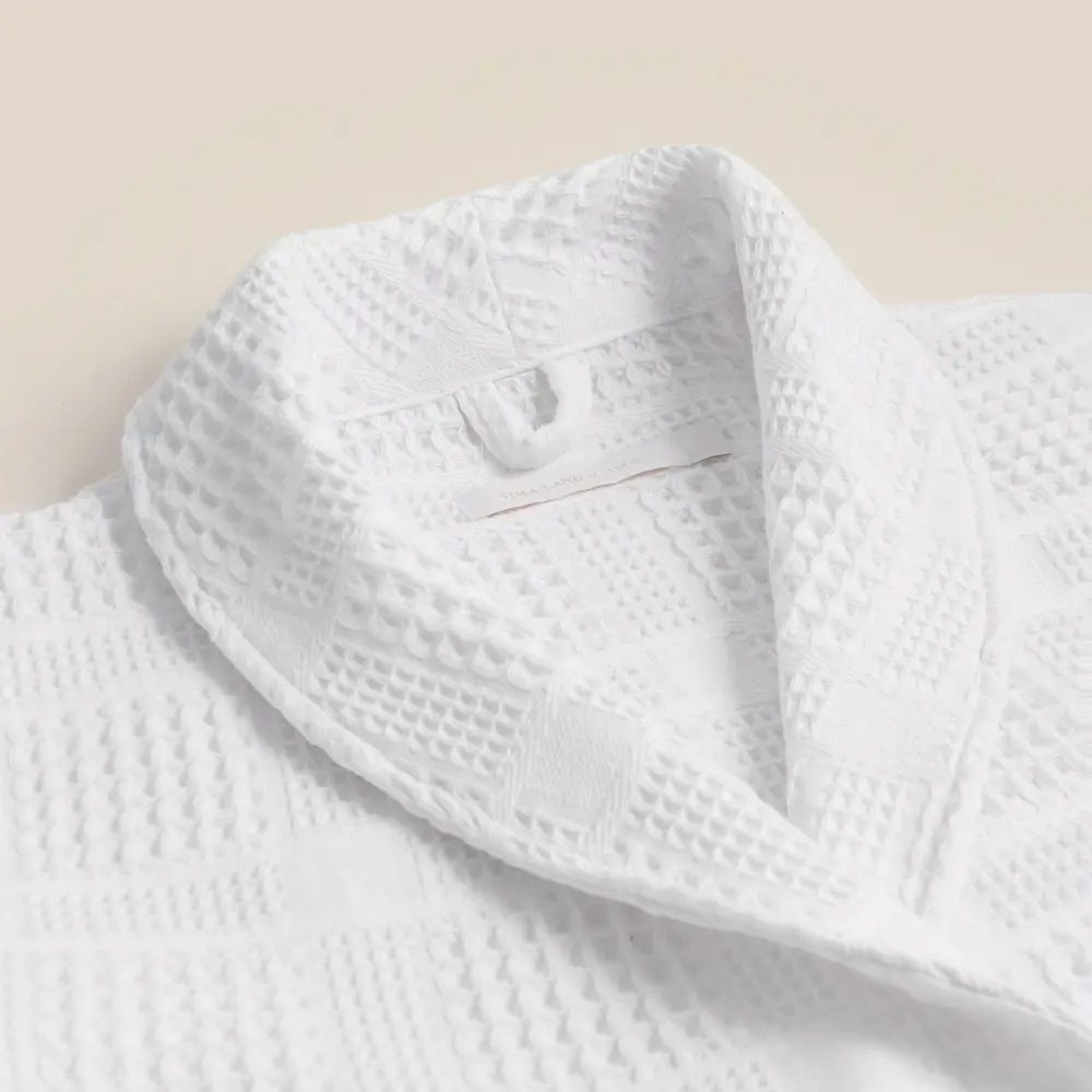 Фото 10 Халат вафельный мужской Sima-Land Home Chess Блан де Блан размер L Фото 10 Халат вафельный мужской Sima-Land Home Chess Блан де Блан размер L