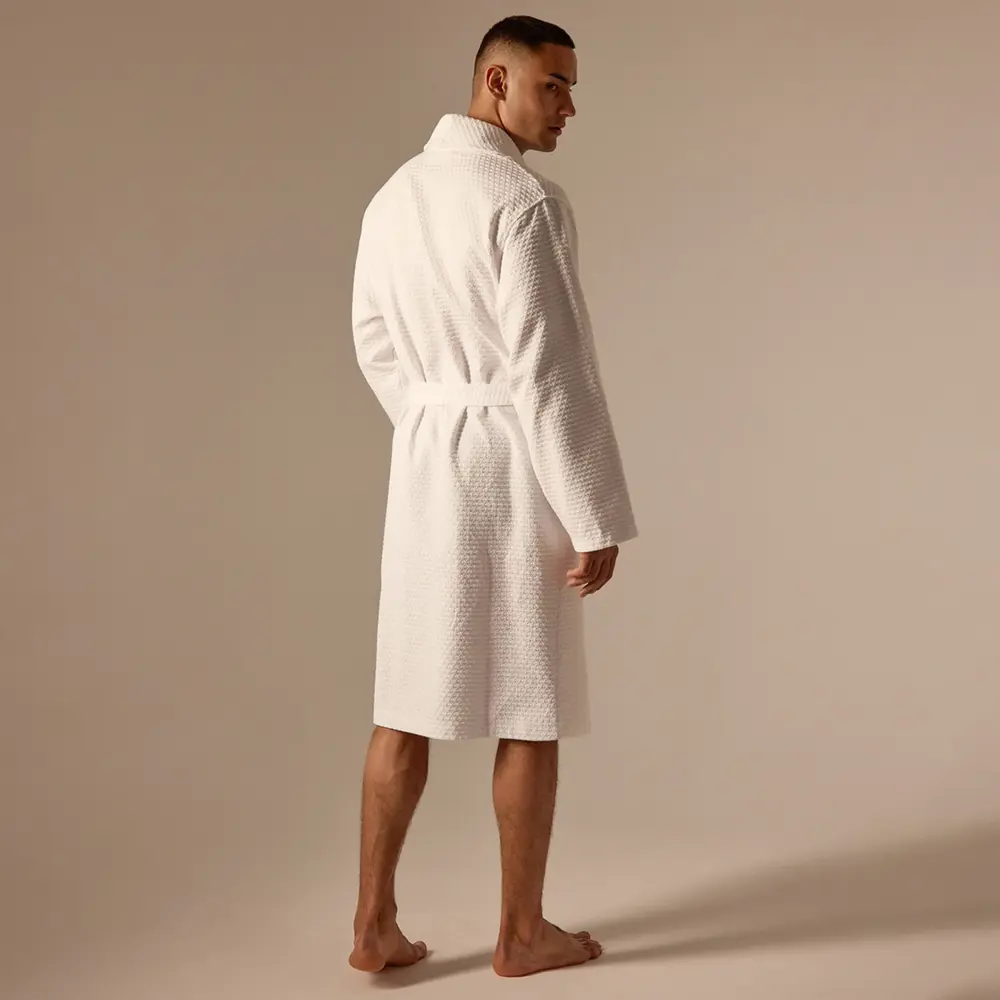 Фото 9 Халат вафельный мужской Sima-Land Home Waffle Блан де Блан размер XL Фото 9 Халат вафельный мужской Sima-Land Home Waffle Блан де Блан размер XL