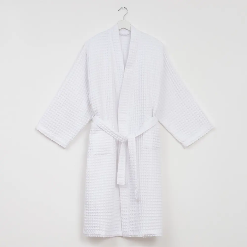 Фото 11 Банный халат Этель 6243507 размер 46-48 цвет белый