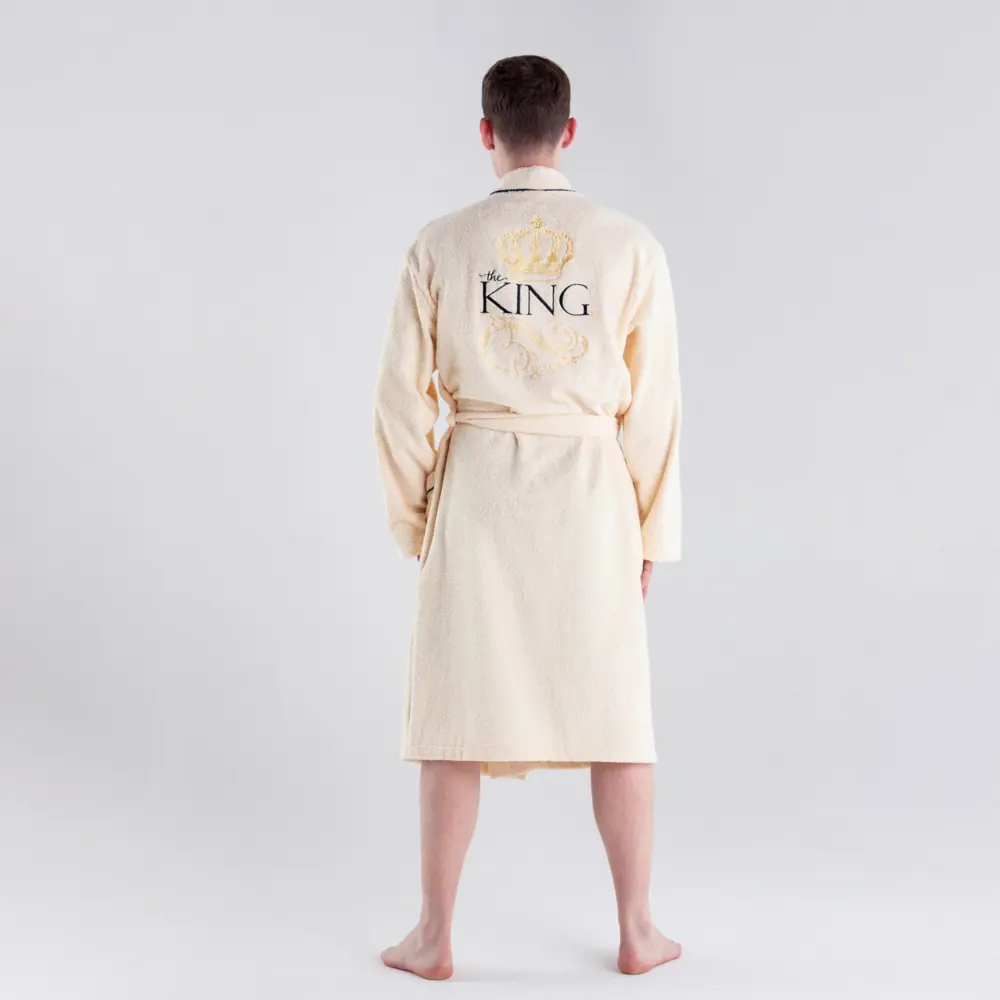 Фото 9 Халат Этель 4572364 размер 56 бежевый Фото 9 Халат Этель 4572364 размер 56 бежевый