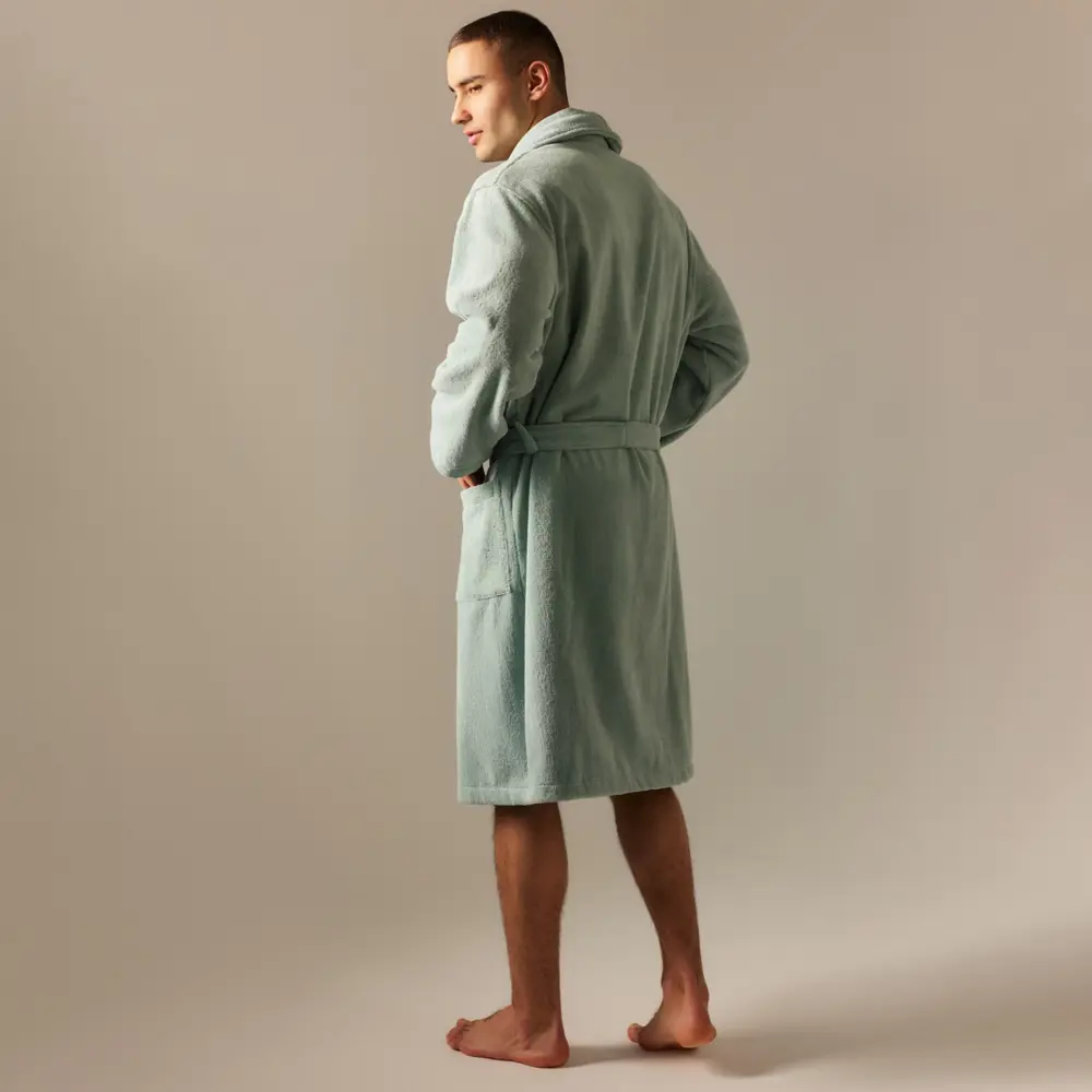 Фото 7 Халат махровый мужской Sima-Land Home Basic Аззура размер XL Фото 7 Халат махровый мужской Sima-Land Home Basic Аззура размер XL