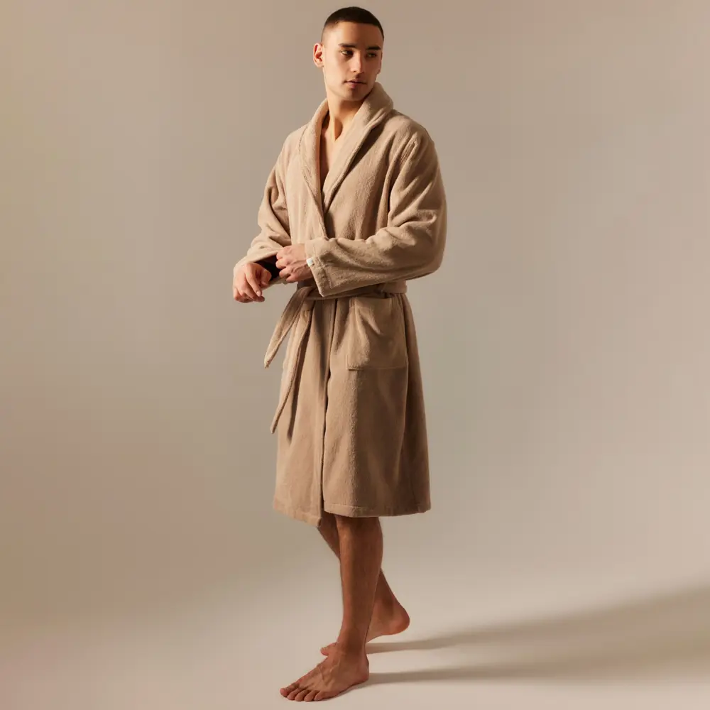 Фото 6 Халат махровый мужской Sima-Land Home Basic Саббиа размер S Фото 6 Халат махровый мужской Sima-Land Home Basic Саббиа размер S