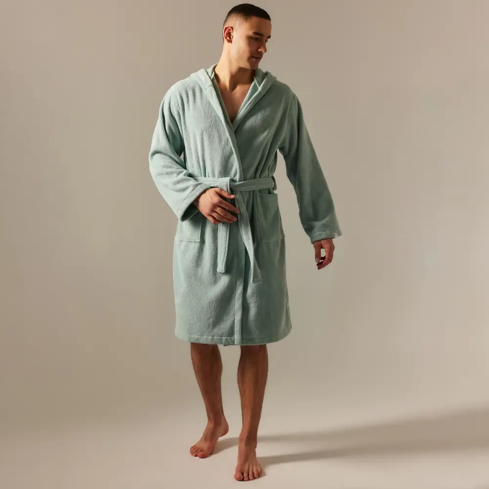 Фото 3 Халат махровый с капюшоном мужской Sima-Land Home Basic Аззура размер XL Фото 3 Халат махровый с капюшоном мужской Sima-Land Home Basic Аззура размер XL