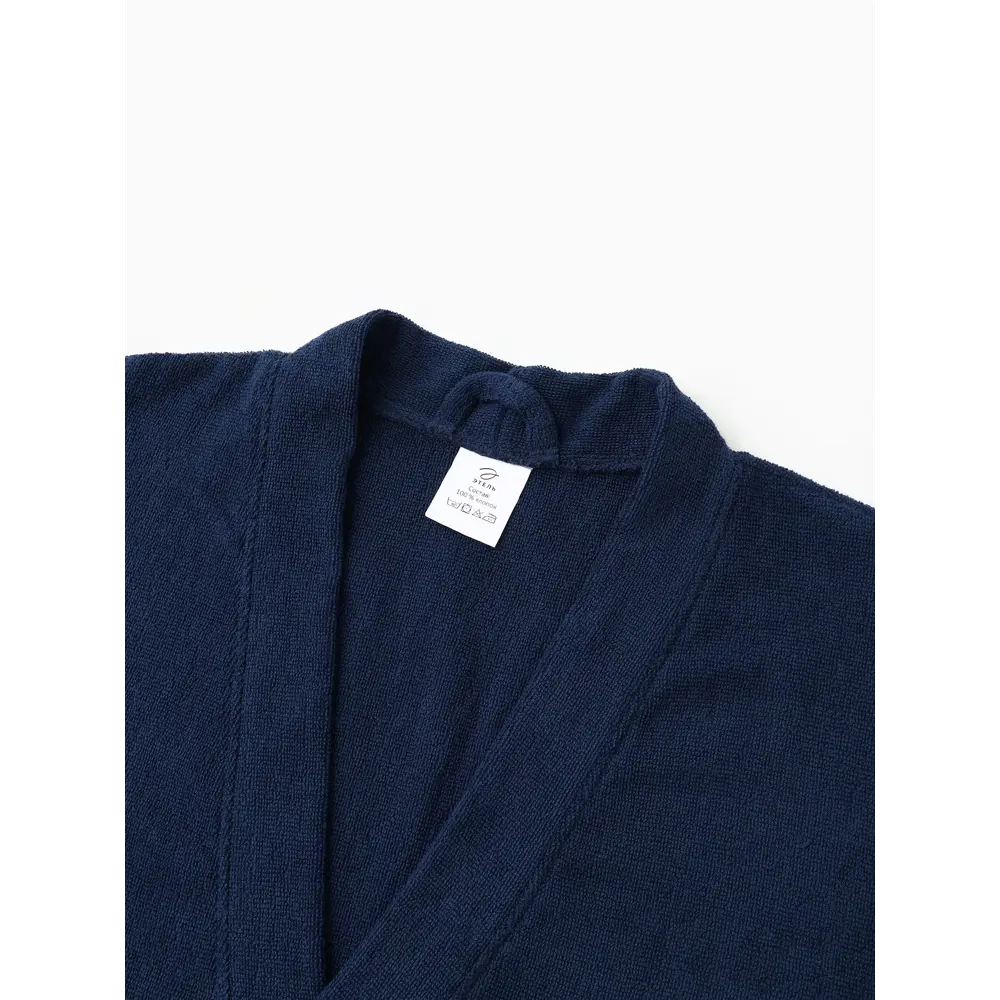 Фото 7 Халат мужской Экономь и Я размер 52-54 цвет тёмно-синий Фото 7 Халат мужской Экономь и Я размер 52-54 цвет тёмно-синий