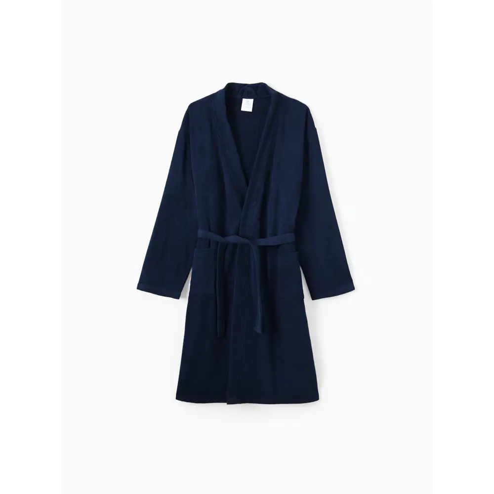 Фото Халат мужской Экономь и Я размер 56-58 цвет тёмно-синий Фото Халат мужской Экономь и Я размер 56-58 цвет тёмно-синий