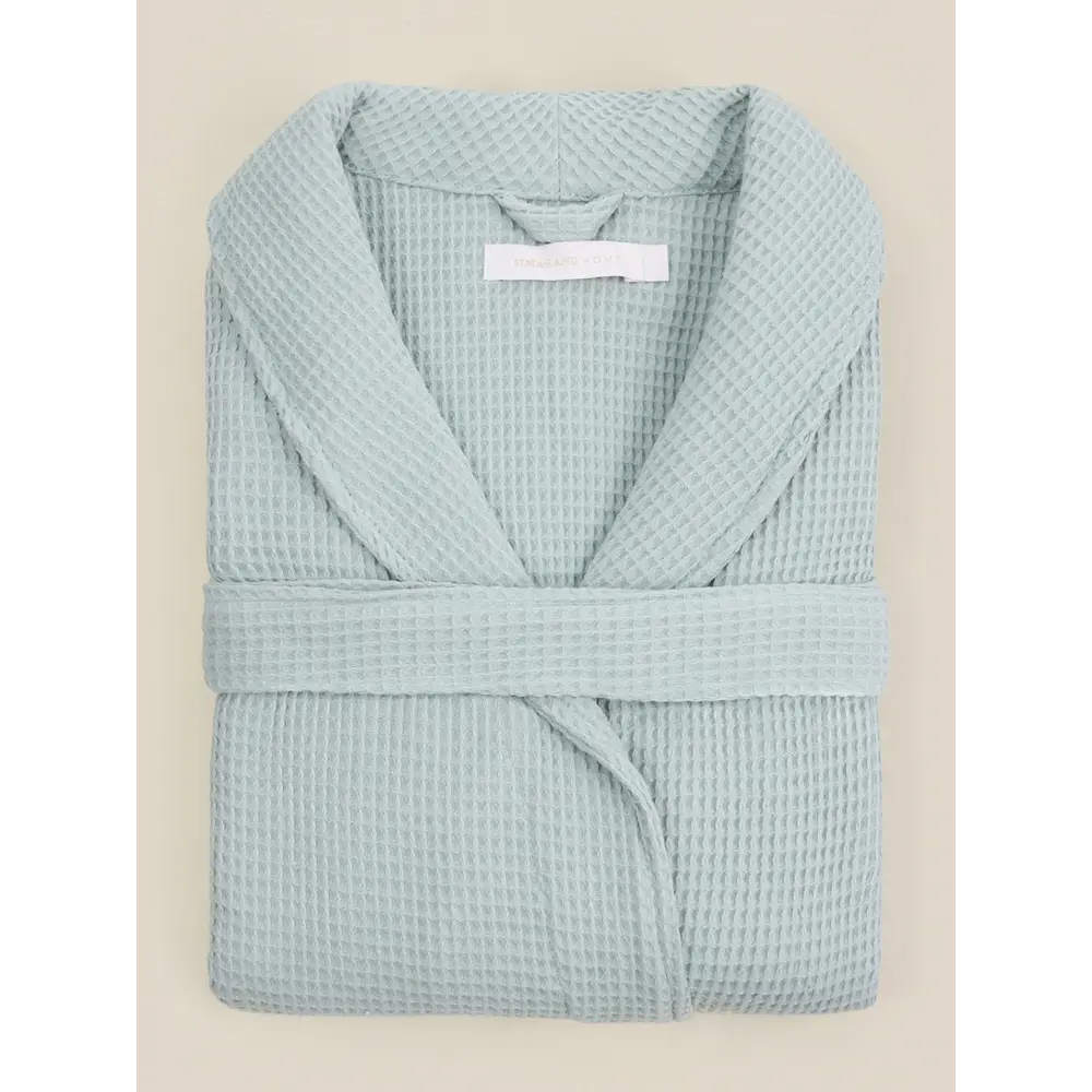 Фото 9 Халат вафельный женский Sima-Land Home Basic Аззура размер XL Фото 9 Халат вафельный женский Sima-Land Home Basic Аззура размер XL