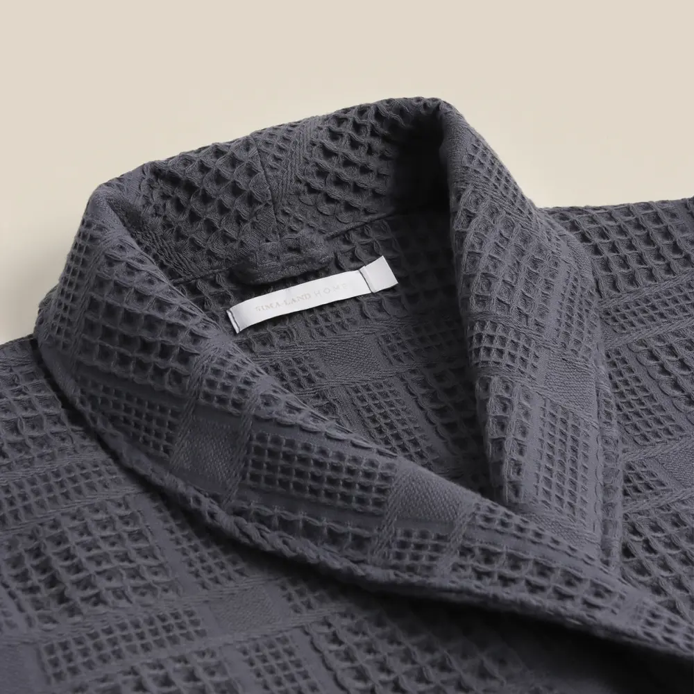 Фото 7 Халат вафельный женский Sima-Land Home Chess Гри Сандре размер S Фото 7 Халат вафельный женский Sima-Land Home Chess Гри Сандре размер S