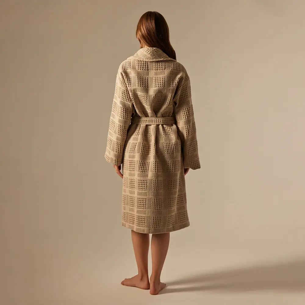 Фото 6 Халат вафельный женский Sima-Land Home Chess Саббиа размер L Фото 6 Халат вафельный женский Sima-Land Home Chess Саббиа размер L