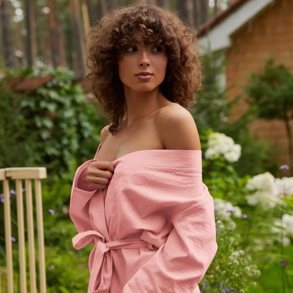 Фото 4 Банный халат Экономь и я 5045786 размер 54 цвет бежевый Фото 4 Банный халат Экономь и я 5045786 размер 54 цвет бежевый