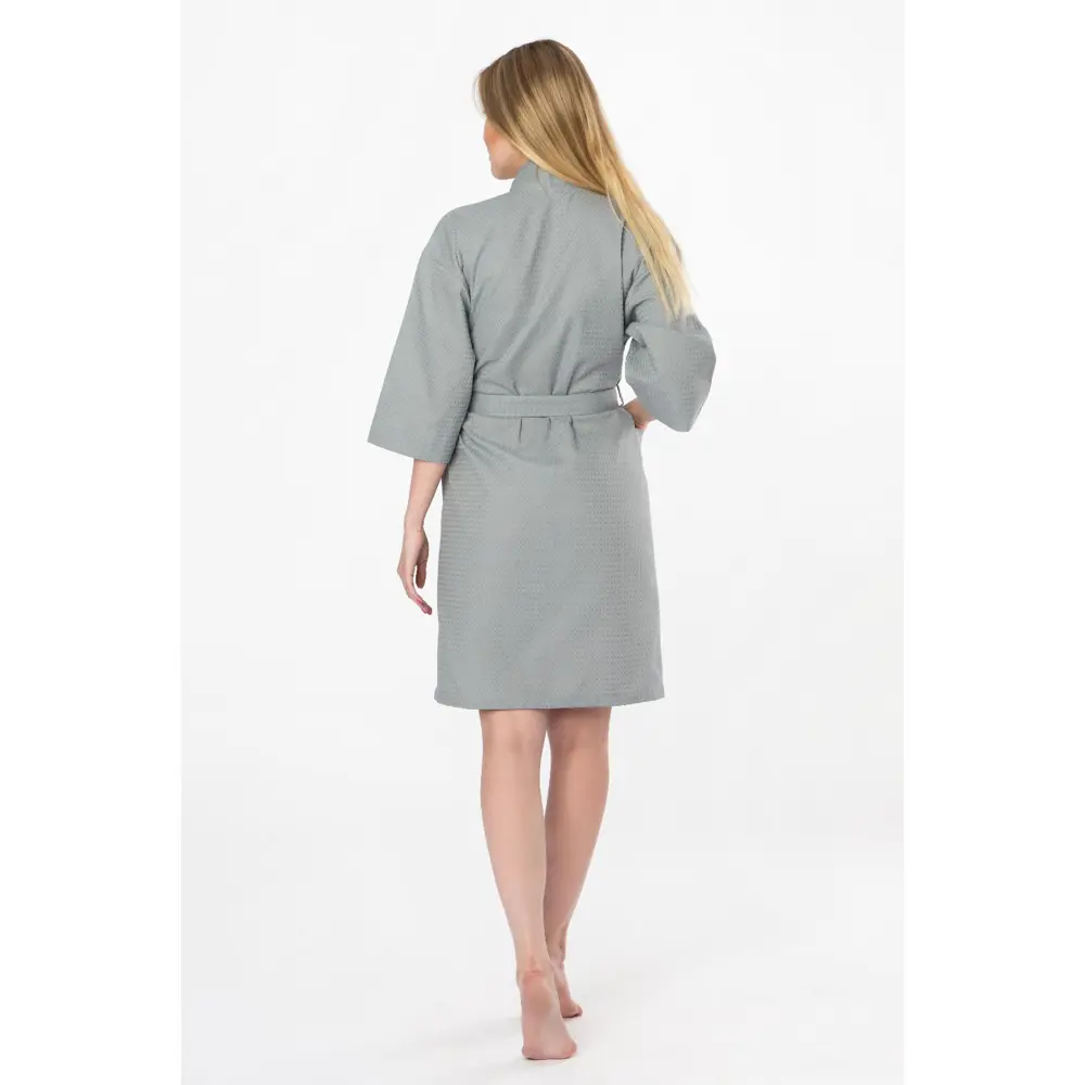 Фото 4 Халат вафельный женский «Экономь и Я» 4362715 цвет серый размер 42-44 Фото 4 Халат вафельный женский «Экономь и Я» 4362715 цвет серый размер 42-44