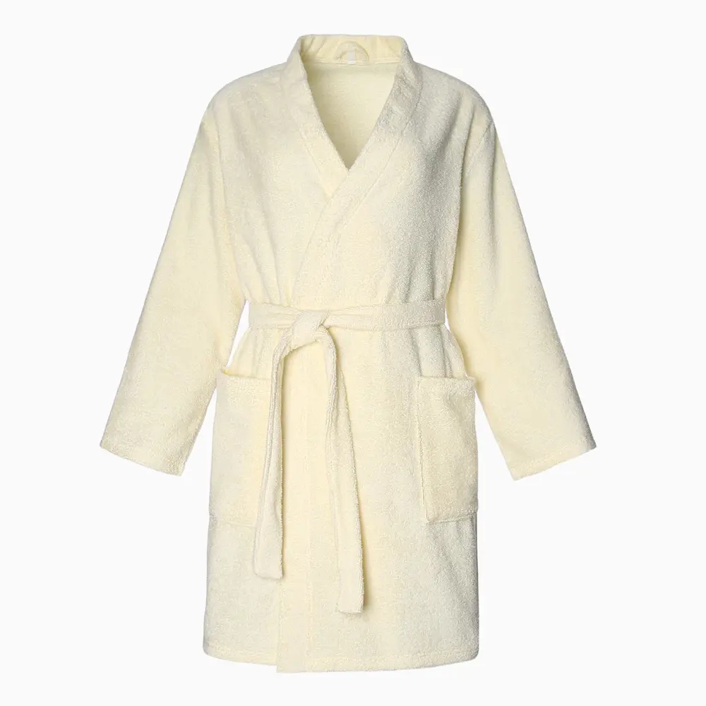 Фото 4 Банный халат Экономь и я 4560896 размер универсальный цвет бежевый Фото 4 Банный халат Экономь и я 4560896 размер универсальный цвет бежевый