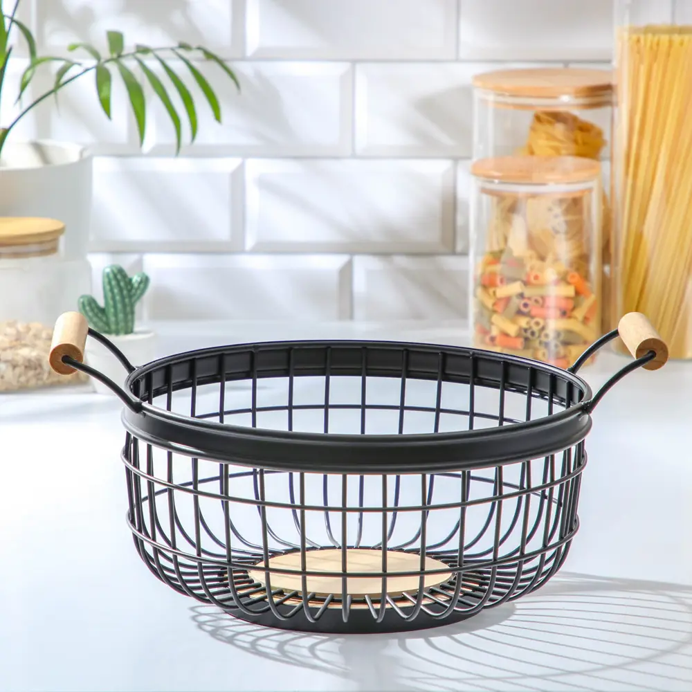 Фото Ваза Доляна металл 7167300 цвет черный Фото Ваза Доляна металл 7167300 цвет черный