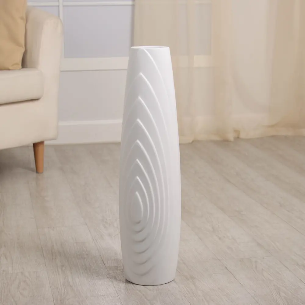 Фото Ваза Сима-ленд Лайонел керамика цвет белый 17 см Фото Ваза Сима-ленд Лайонел керамика цвет белый 17 см