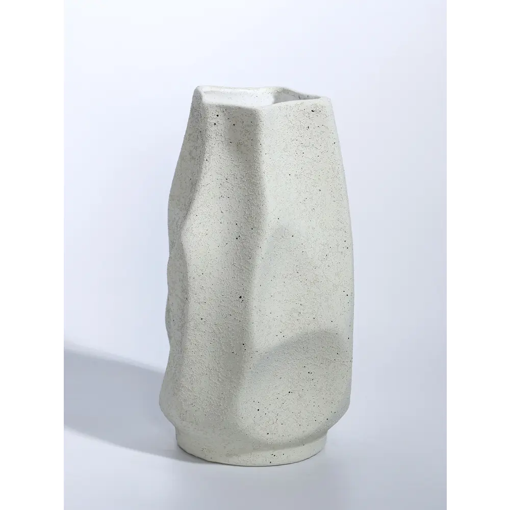 Фото 6 Ваза Сима-ленд Бэрри геометрия керамика цвет белый 26 см Фото 6 Ваза Сима-ленд Бэрри геометрия керамика цвет белый 26 см