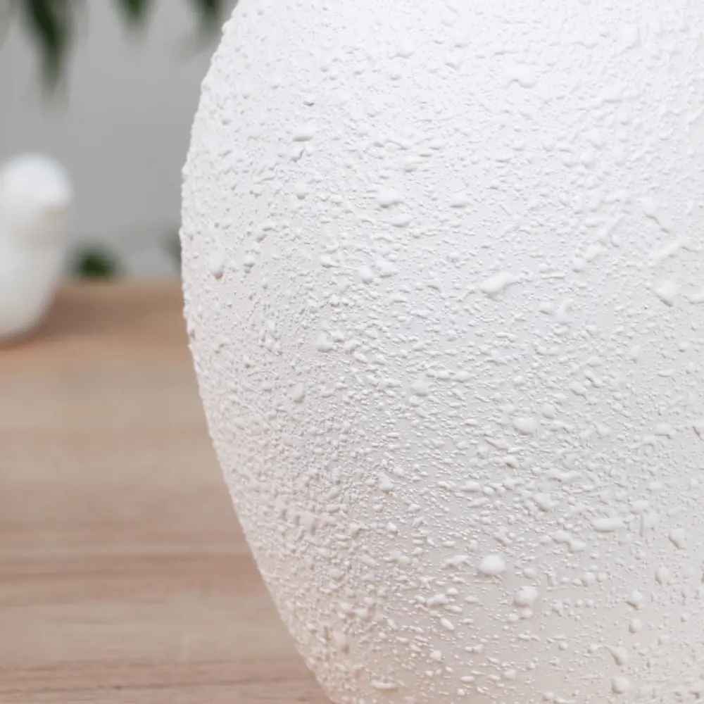 Фото 2 Ваза Сима-ленд Велдон классика керамика цвет белый 24 см