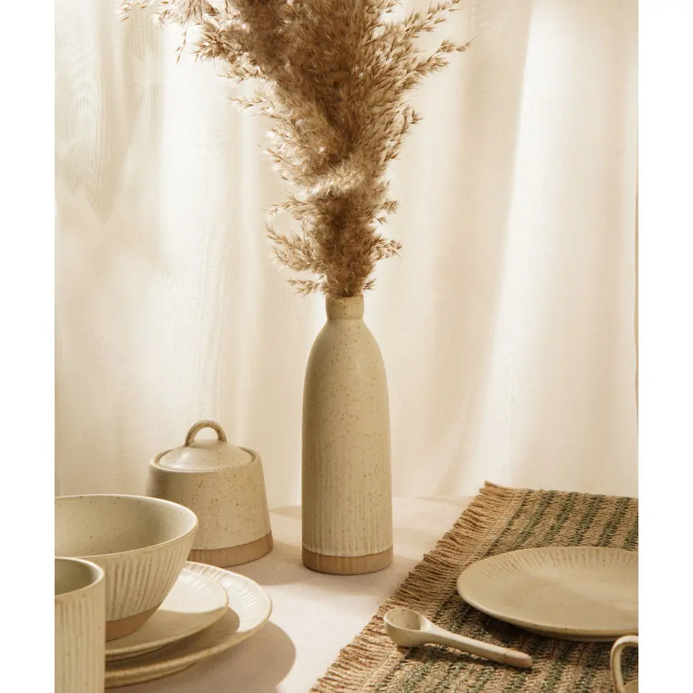 Фото 10 Ваза Sima-land home Виенто керамика цвет серый / серебристый 22 см Фото 10 Ваза Sima-land home Виенто керамика цвет серый / серебристый 22 см