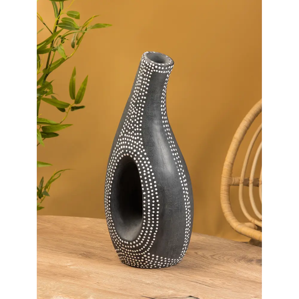 Фото 2 Ваза Сима-ленд Рамос керамика цвет серый 55 см Фото 2 Ваза Сима-ленд Рамос керамика цвет серый 55 см