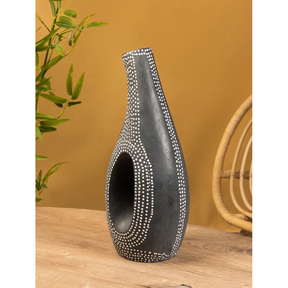 Фото 4 Ваза Сима-ленд Рамос керамика цвет серый 55 см Фото 4 Ваза Сима-ленд Рамос керамика цвет серый 55 см