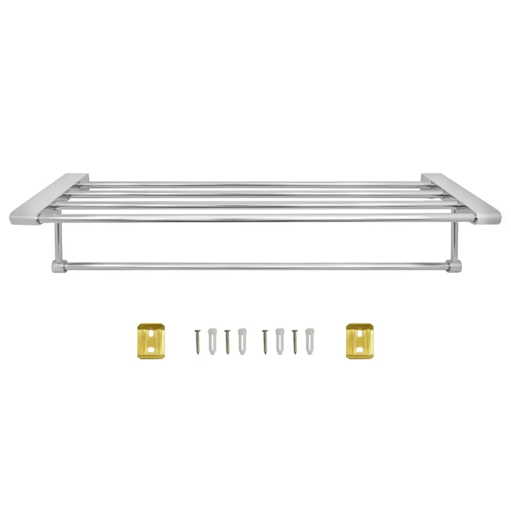 Фото 5 Полка для полотенец Solinne B-82718 хром Фото 5 Полка для полотенец Solinne B-82718 хром