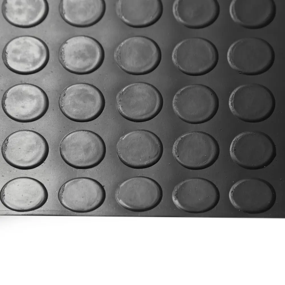 Фото 4 Резиновое покрытие напольное в рулоне Импортэкс 1.5х5 м Монетка