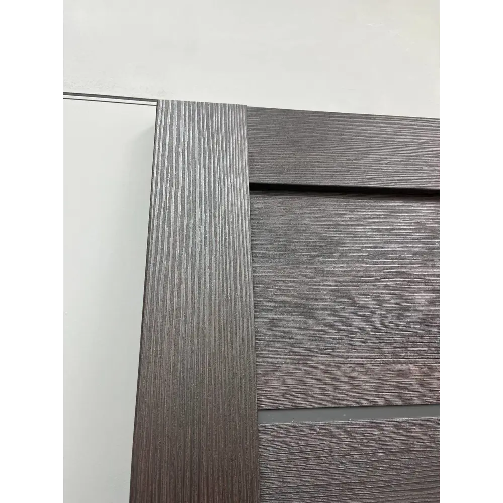 Фото 7 Комплект межкомнатной двери Uberture Модерн 10005 остеклённая 90x200см ПВХ цвет каштан с коробом и наличниками фурнитура CP Фото 7 Комплект межкомнатной двери Uberture Модерн 10005 остеклённая 90x200см ПВХ цвет каштан с коробом и наличниками фурнитура CP