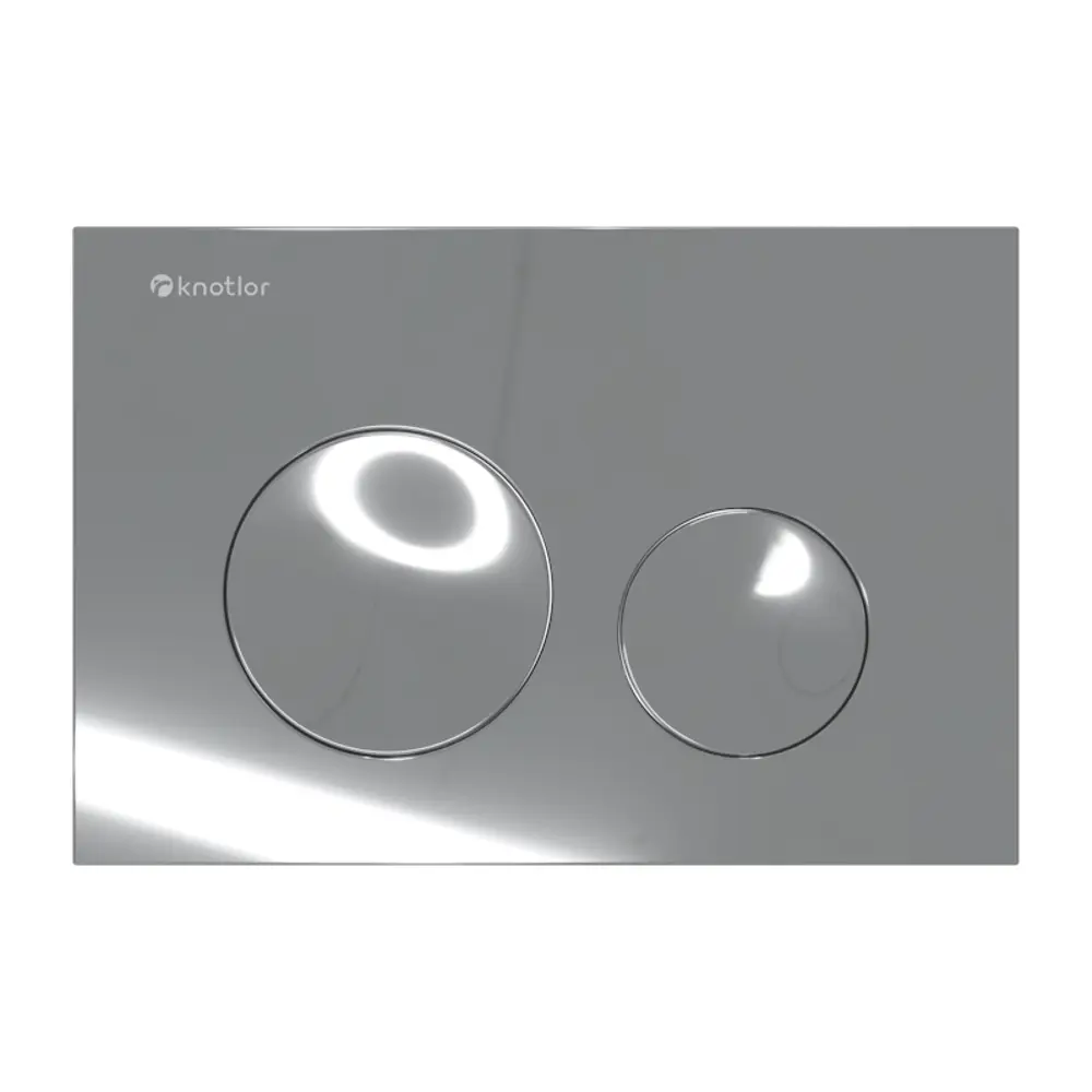 Фото Клавиша смыва Knotlor BIS102C цвет хром Фото Клавиша смыва Knotlor BIS102C цвет хром