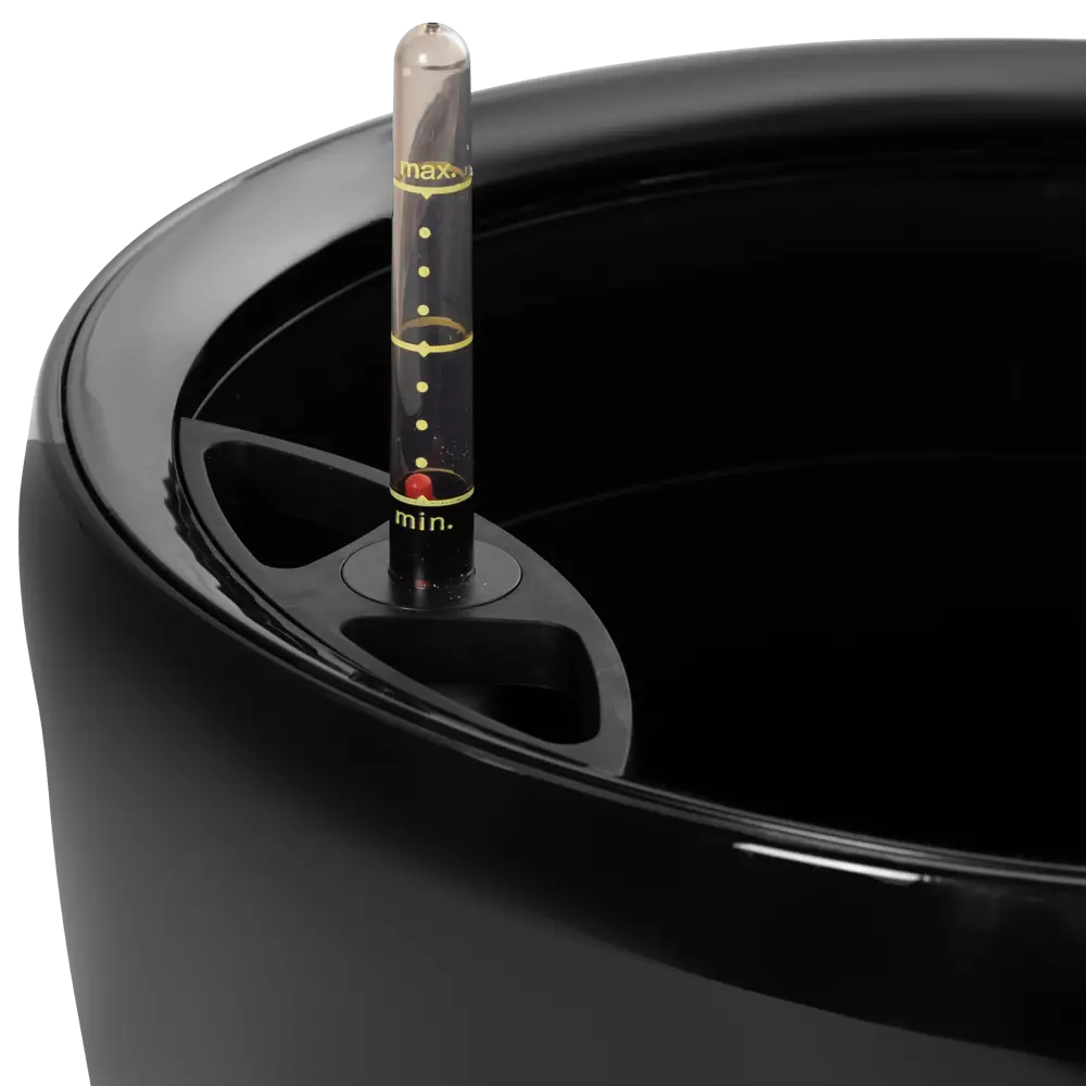 Фото 5 Кашпо Oladom Deluxe Ø43.5 h39.5 см v26 л пластик черный с автополивом Фото 5 Кашпо Oladom Deluxe Ø43.5 h39.5 см v26 л пластик черный с автополивом