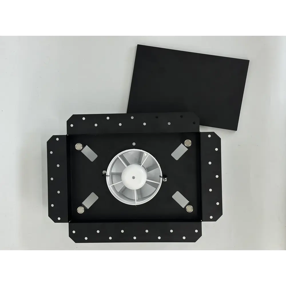 Фото 10 Вентилятор осевой вытяжной Era Excellent D125 мм 30 дБ 185 м³/ч цвет черный Фото 10 Вентилятор осевой вытяжной Era Excellent D125 мм 30 дБ 185 м³/ч цвет черный