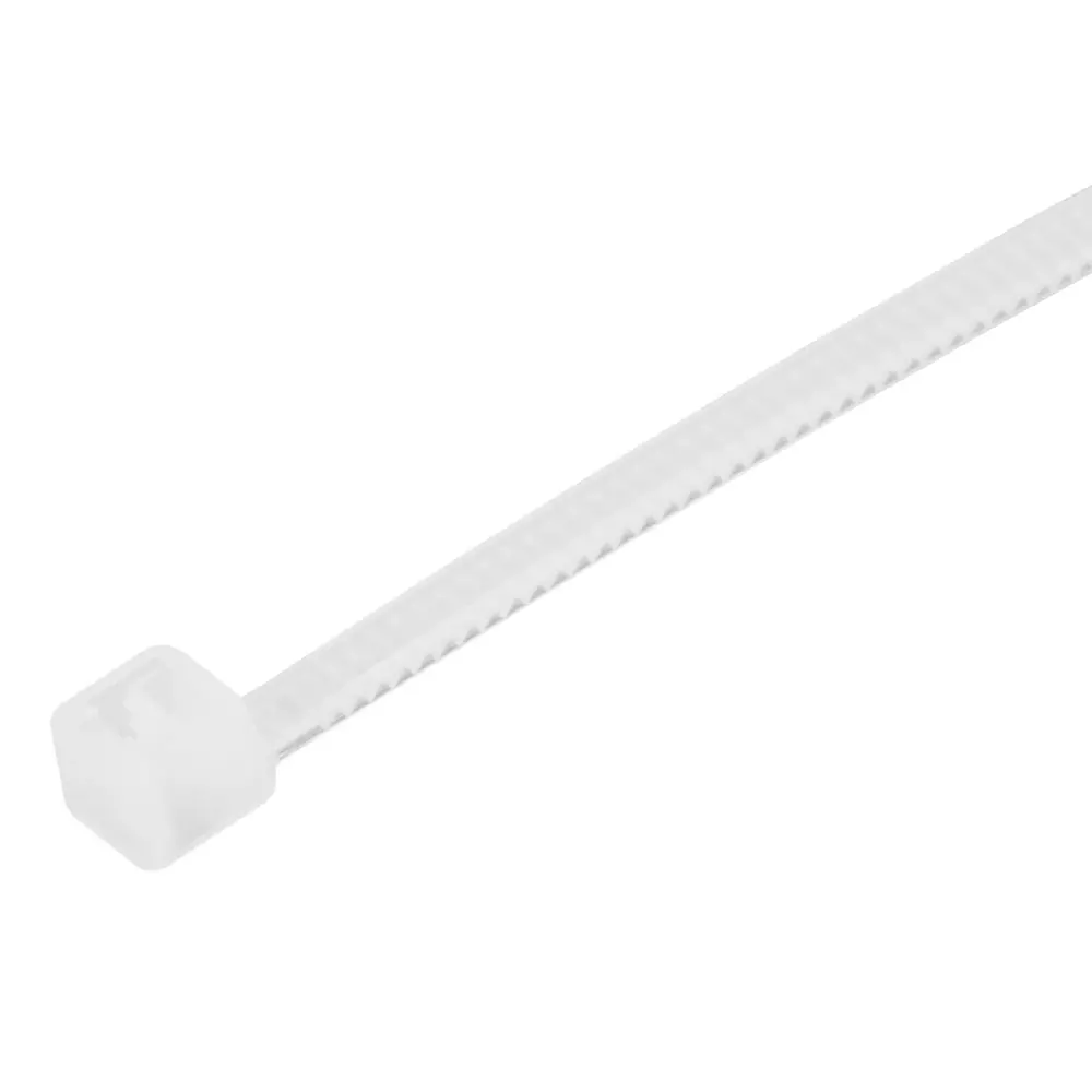 Фото 6 Хомут Сибртех 150x2.5 мм пластик цвет белый 100 шт