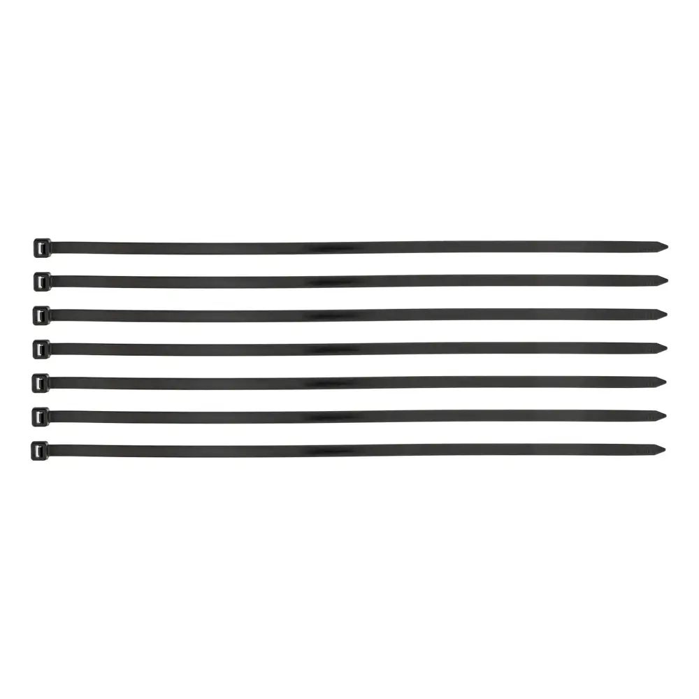 Фото 3 Хомут Сибртех 400x8 мм пластик цвет черный 50 шт Фото 3 Хомут Сибртех 400x8 мм пластик цвет черный 50 шт