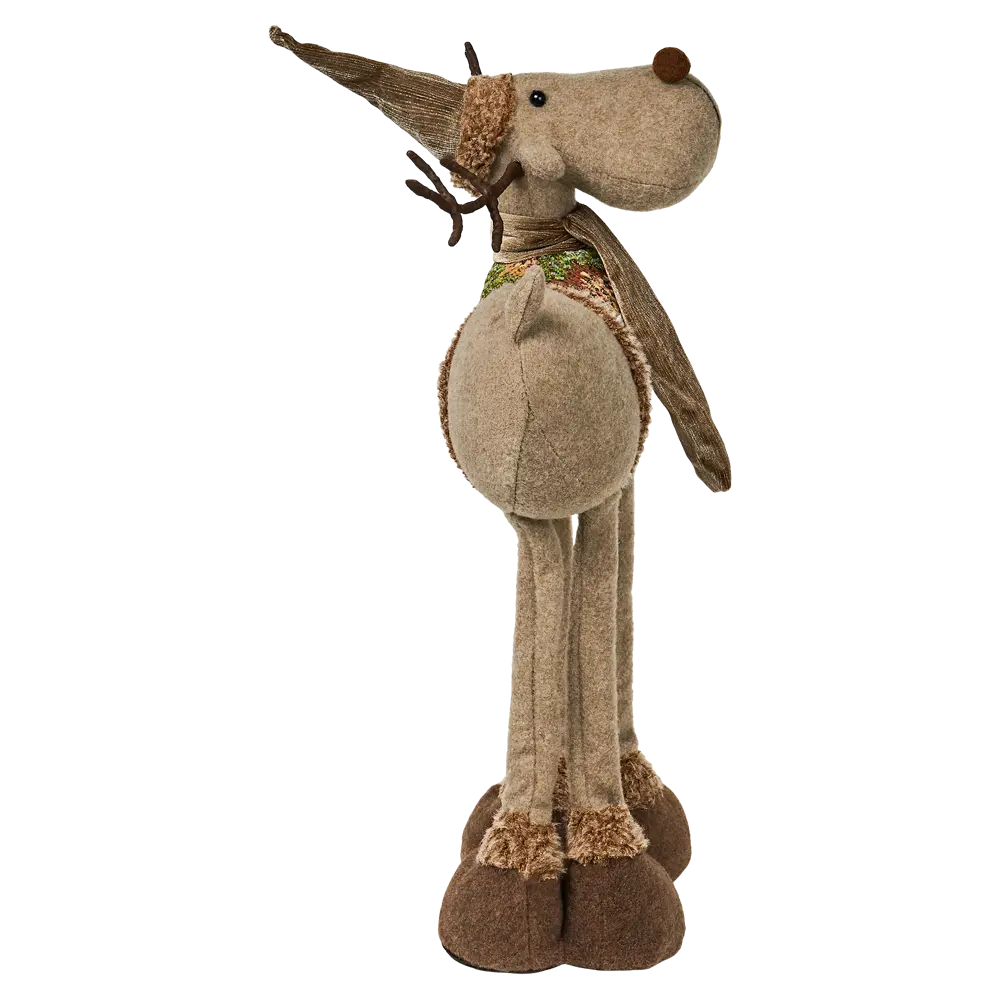 Фото 4 Фигура декоративная KREAFORTA Олень 64 см коричневый