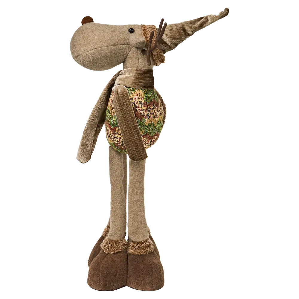 Фото 3 Фигура декоративная KREAFORTA Олень 64 см коричневый