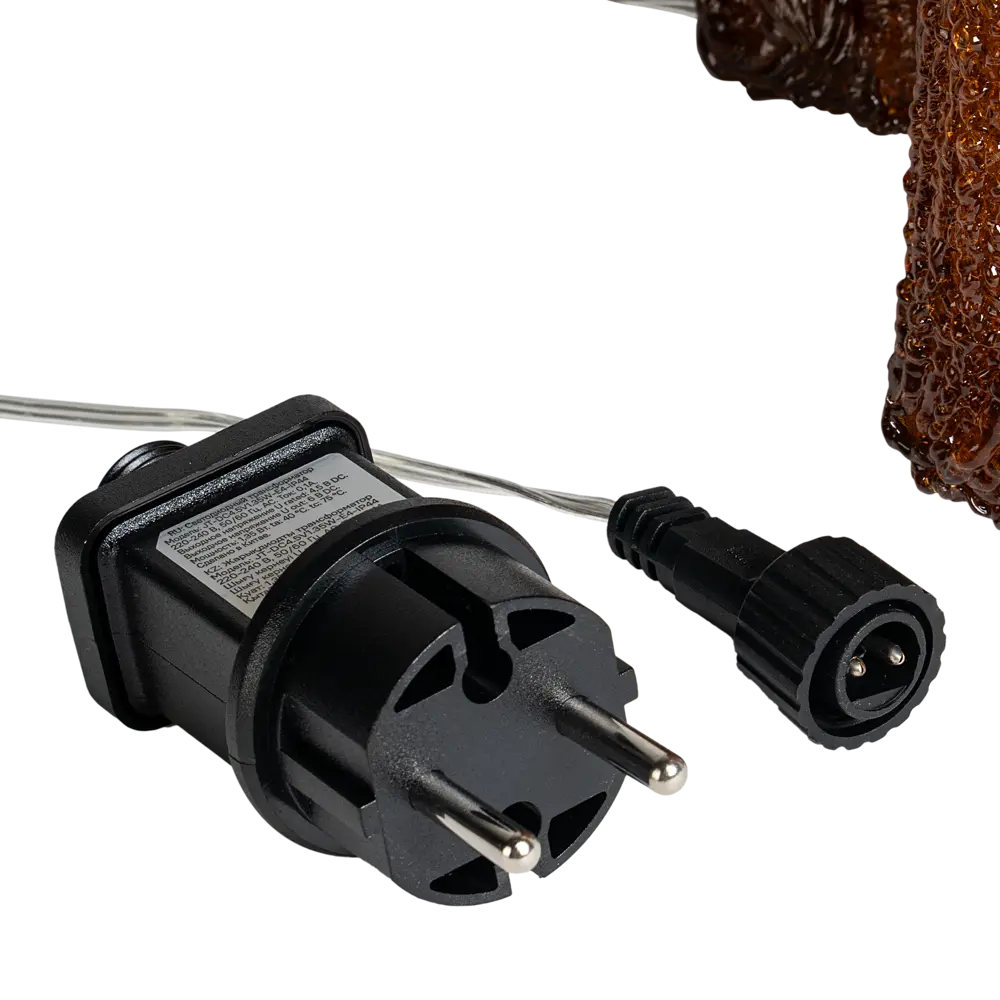 Фото 7 Светящаяся электрическая фигура KREAFORTA Олень 40 светодиодов h41 см коричневый Фото 7 Светящаяся электрическая фигура KREAFORTA Олень 40 светодиодов h41 см коричневый