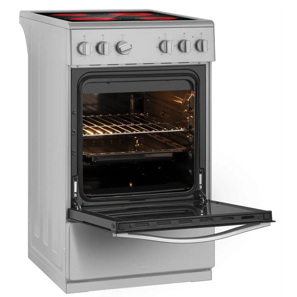 Фото 4 Кухонная плита Weissgauff 438326 49.3x85x60 см цвет серебристый Фото 4 Кухонная плита Weissgauff 438326 49.3x85x60 см цвет серебристый