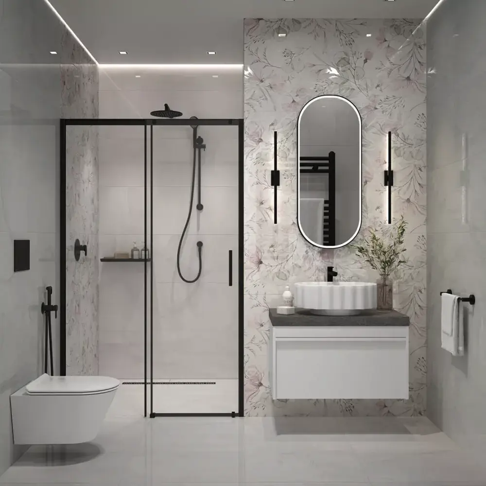 Фото 3 Керамическая плитка Kerama marazzi 14069R 40x120см цвет серый светлый Фото 3 Керамическая плитка Kerama marazzi 14069R 40x120см цвет серый светлый