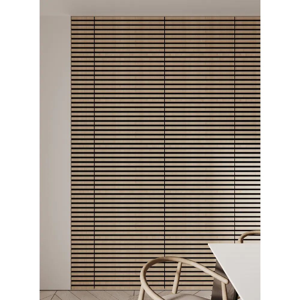 Фото 5 Реечная панель Evrowood 680x506x11мм цвет черный/дуб сонома Фото 5 Реечная панель Evrowood 680x506x11мм цвет черный/дуб сонома