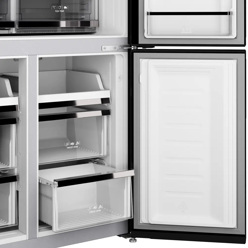 Фото 15 Холодильник Kuppersberg NFFD 185 DX 91x182.5 см цвет черный металлик