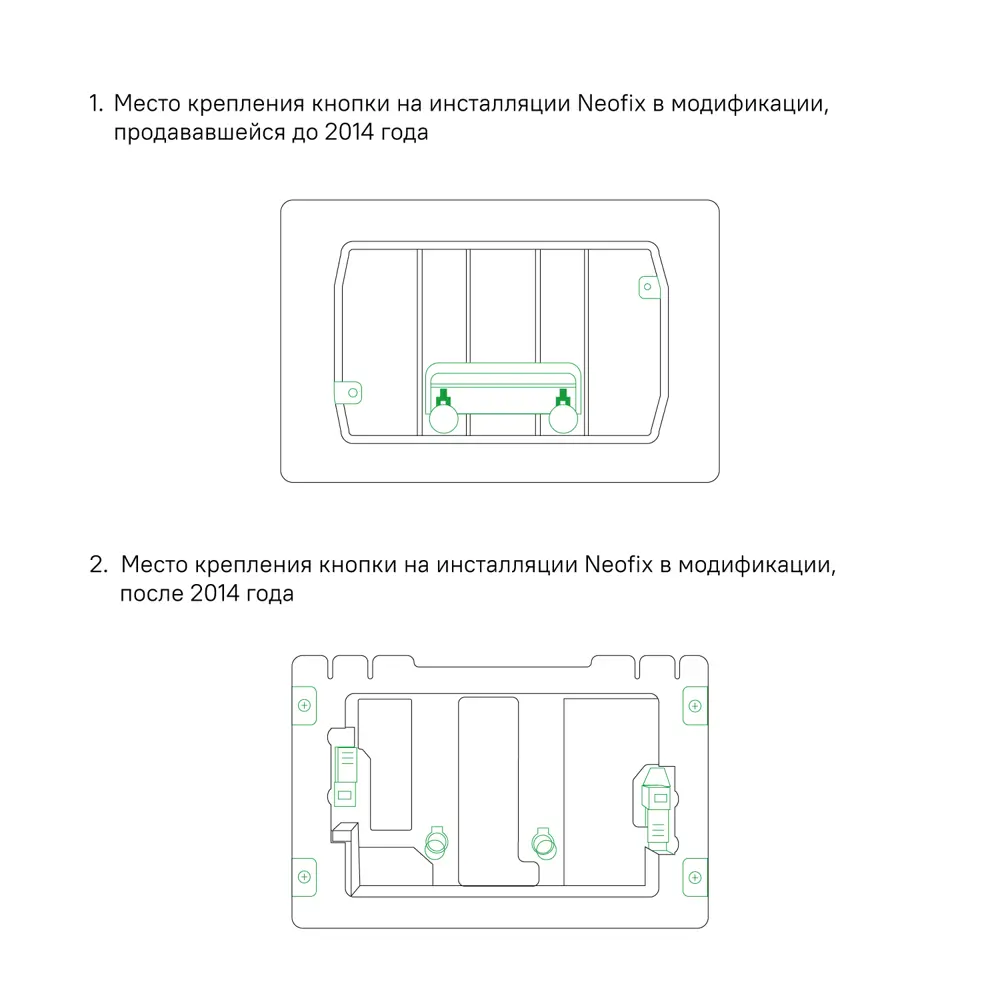 Фото 6 Клавиша смыва Iddis Unifix UNI80M0i77