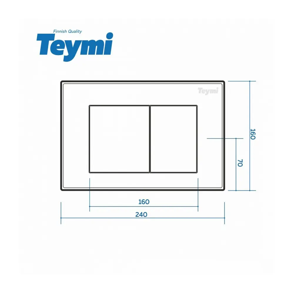 Фото 8 Комплект инсталляция и унитаз Teymi Aina 50 T70033T70020WMOV2130 с клавишей Teymi Aina белый матовый и унитазом Vortex Торнадо Soft-Close серый