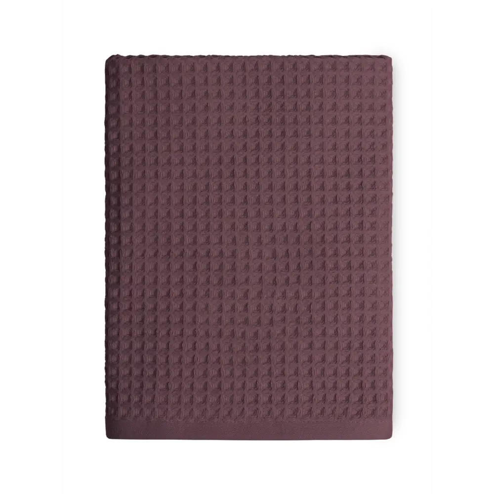 Фото 2 Полотенце вафельное DeNASTIA D100434 для бани/сауны 70x140 см марсала Фото 2 Полотенце вафельное DeNASTIA D100434 для бани/сауны 70x140 см марсала