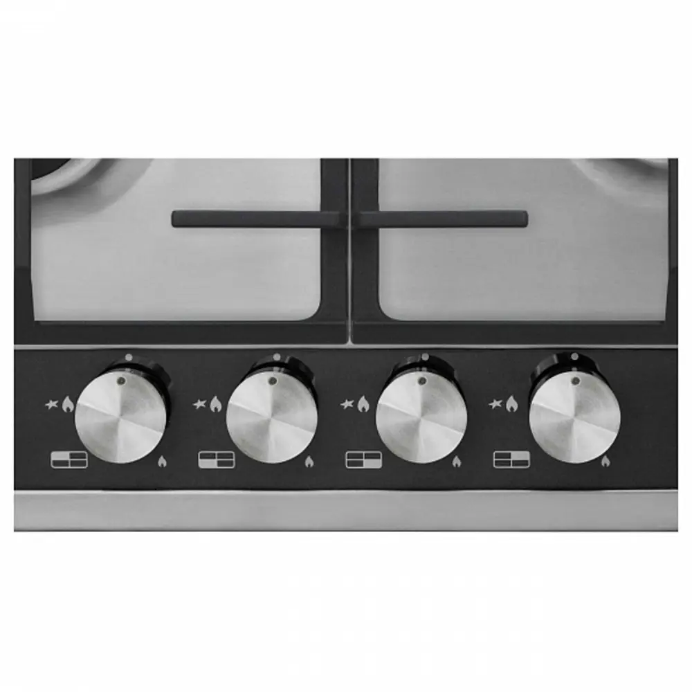 Фото 4 Газовая варочная панель Korting HG 665 CTGX 58 см 4 конфорки цвет серый