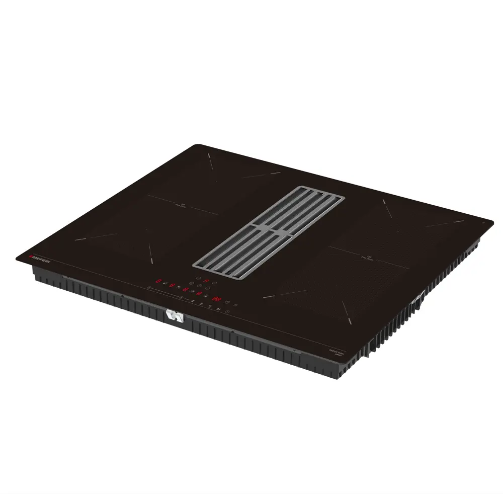 Фото 2 Индукционная варочная панель Meferi XSMART75BK COMFORT 77 см 4 конфорки цвет черный