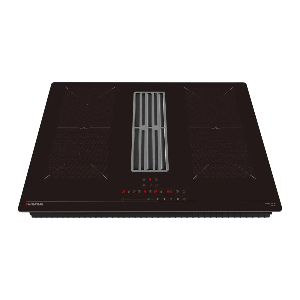 Фото 3 Индукционная варочная панель Meferi XSMART75BK COMFORT 77 см 4 конфорки цвет черный