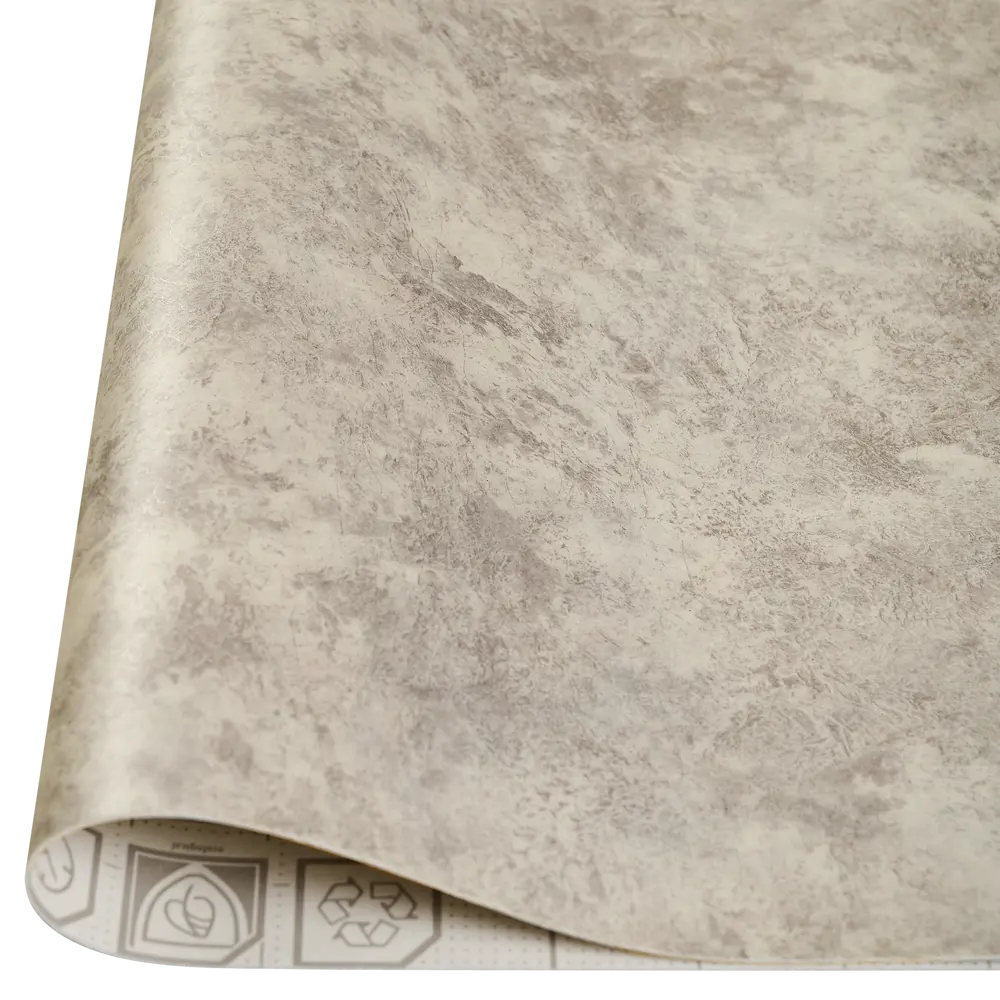 Фото 3 Линолеум полукоммерческий «Ла Манш Цемент Светлый» 42 класс 3 м