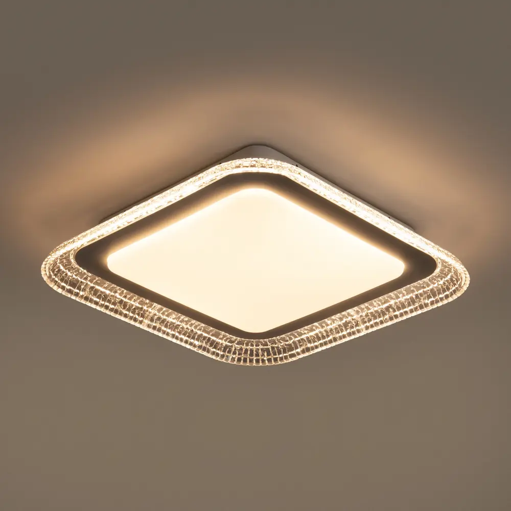 Фото Светильник потолочный Galla 112 Вт 30 м² регулируемый белый свет цвет белый Фото Светильник потолочный Galla 112 Вт 30 м² регулируемый белый свет цвет белый